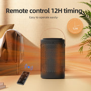 Remote Control Touch Screen Household Desktop PTC Instant Heating Heater, Style: UK Plug(Electronic Model)