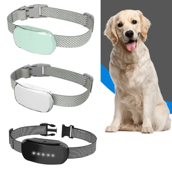 Touch Stop Bark Dog Trainer Anti Barking Pet Supplies(White)