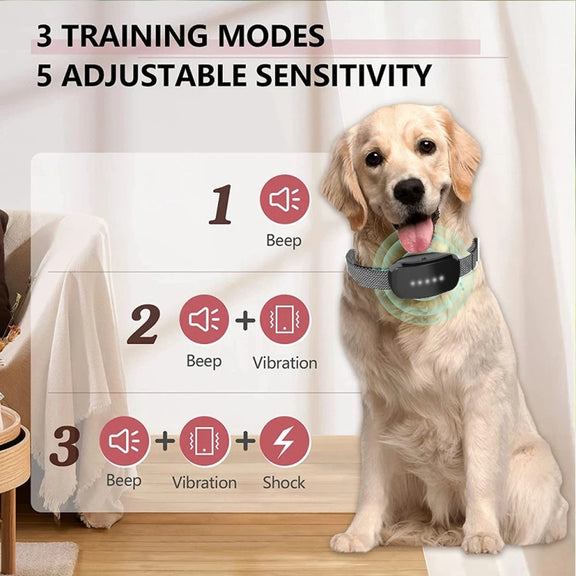 Touch Stop Bark Dog Trainer Anti Barking Pet Supplies(Green)