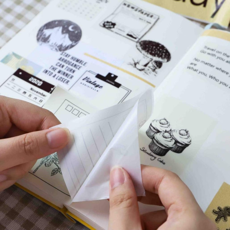 For Phomemo M03 Series 3rolls /Pack 80mmx3.5m 10 Years Thermal Self-adhesive Black on White Printing Paper