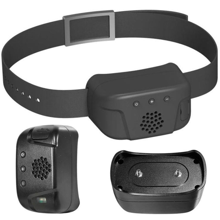 1000m Remote Control Intercom Dog Trainer Electric Shock Vibration Stop Barker(Black)
