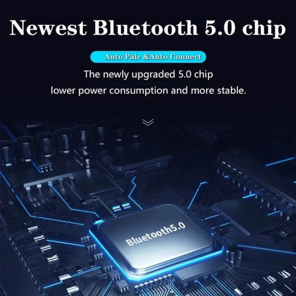 TWS Ear-mounted Noise Reduction LED Dual-battery Display Bluetooth Earphones(T16 Blue)