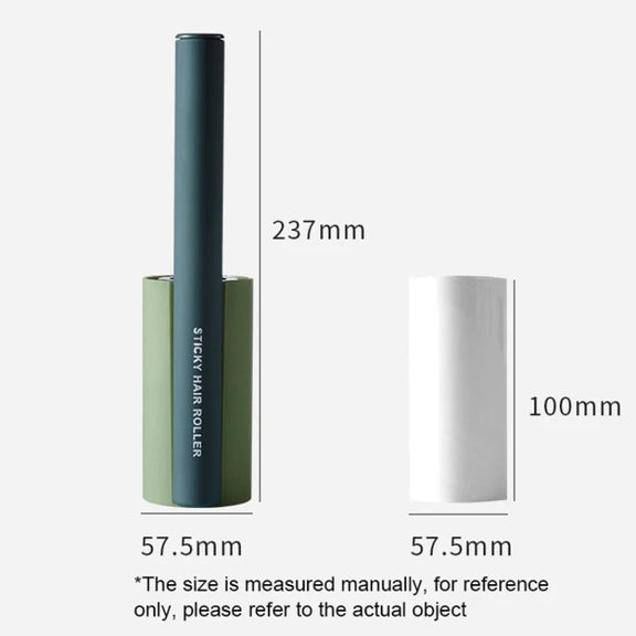 Household Clothing Sofa Hair Vertical Removable Roller Hair Sticker, Color: 3 Roll Replace Paper