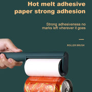 Household Clothing Sofa Hair Vertical Removable Roller Hair Sticker, Color: 3 Roll Replace Paper