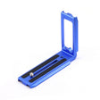 Universal Camera L Shape Bracket Quick Release Plate for Camera RSC2 / RS3 Stabilizers, Spec: L-450 Blue - free shipping - PMC TechLife - Order now!