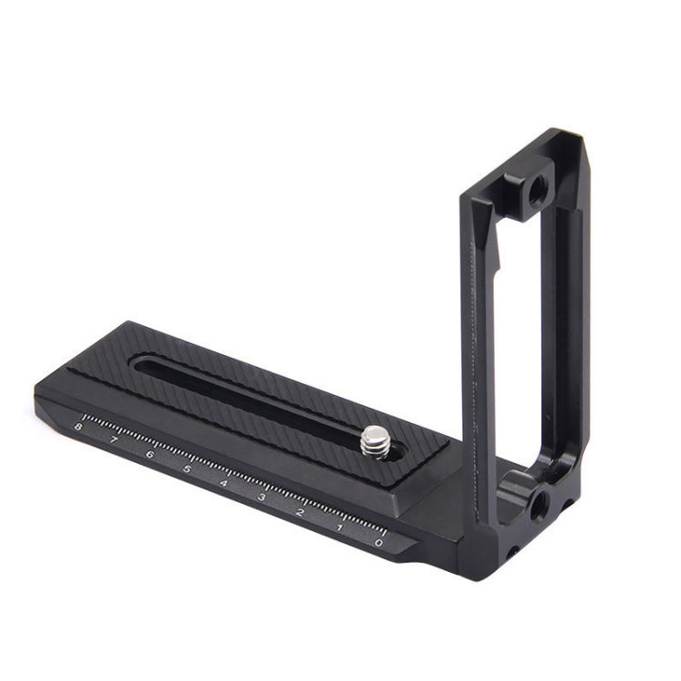 Universal Camera L Shape Bracket Quick Release Plate for Camera RSC2 / RS3 Stabilizers, Spec: L-440 Black