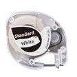 For Phomemo P12 / P12 Pro 12mm x 4m Consumables Label Ribbon, Style: Black Word On White Thermal Transfer - Printer Accessories by PMC TechLife | Online Shopping South Africa | PMC TechLife | Buy Now Pay Later Mobicred