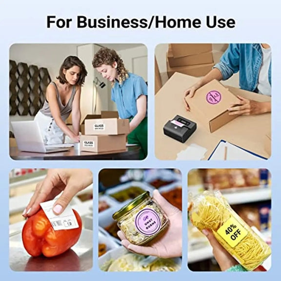 Phomemo M221 Thermal Wireless Label Printer Barcode Bluetooth Label Maker(White)