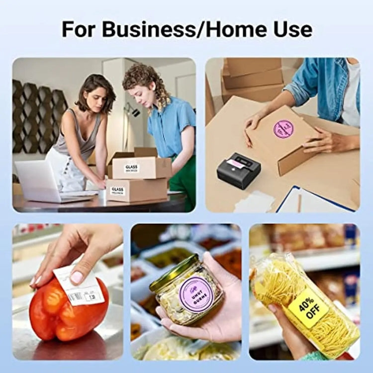 Phomemo M221 Thermal Wireless Label Printer Barcode Bluetooth Label Maker(White)