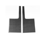 For Jaguar F-TYPE 2013+ Left And Right Drive Universal Instrument Center Air Vent Sticker(Black)