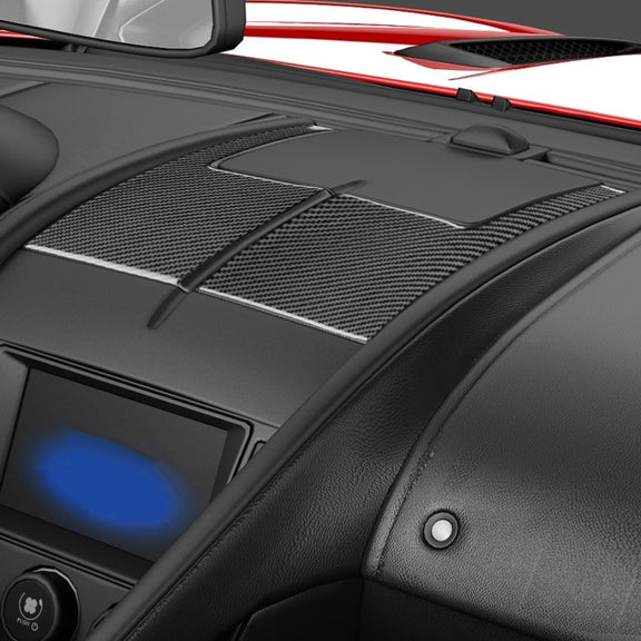 For Jaguar F-TYPE 2013+ Left And Right Drive Universal Instrument Center Air Vent Sticker(Red)