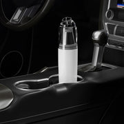 Mini Portable Detachable Wireless Handheld Powerful Car Vacuum Cleaner, Style: Plastic Filter (White)