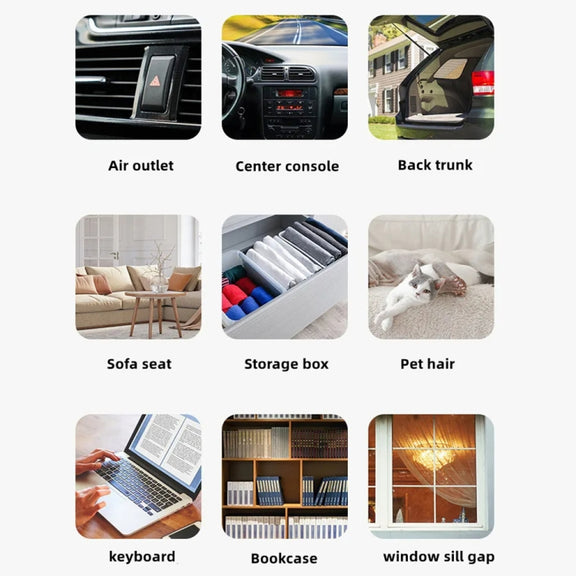 Mini Portable Detachable Wireless Handheld Powerful Car Vacuum Cleaner, Style: Metal Filter (White)