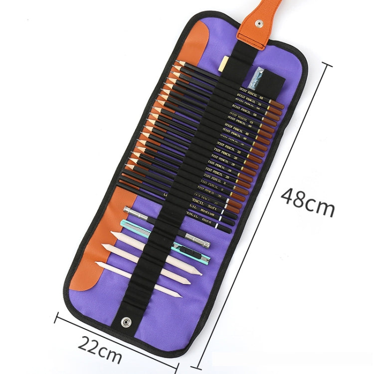 28-in-1 Sketch Drawing Pencil Set 2H-8B Special Pencil for Art Painting