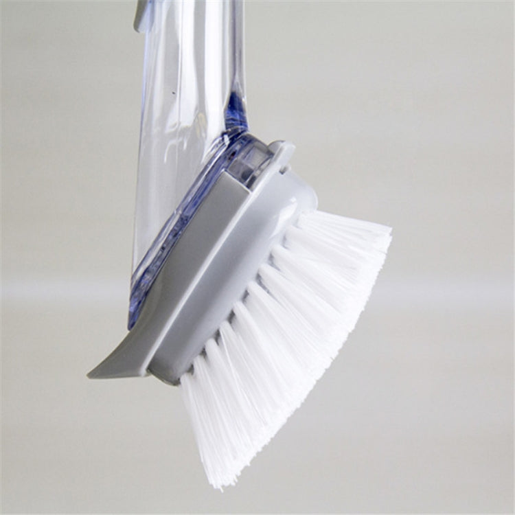 Kitchen Long Handle Automatic Liquid Filling Non-Stick Pan Scrubber Brush Cleaning Brush, Style: Brush