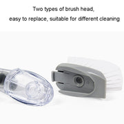 Kitchen Long Handle Automatic Liquid Filling Non-Stick Pan Scrubber Brush Cleaning Brush, Style: Brush
