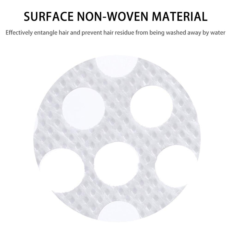 FASOLA 15pcs /Bag Sink Disposable Filter Sewer Mouth Non-woven Floor Drain Sticker, Spec: Large Hole