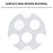 FASOLA 15pcs /Bag Sink Disposable Filter Sewer Mouth Non-woven Floor Drain Sticker, Spec: Large Hole