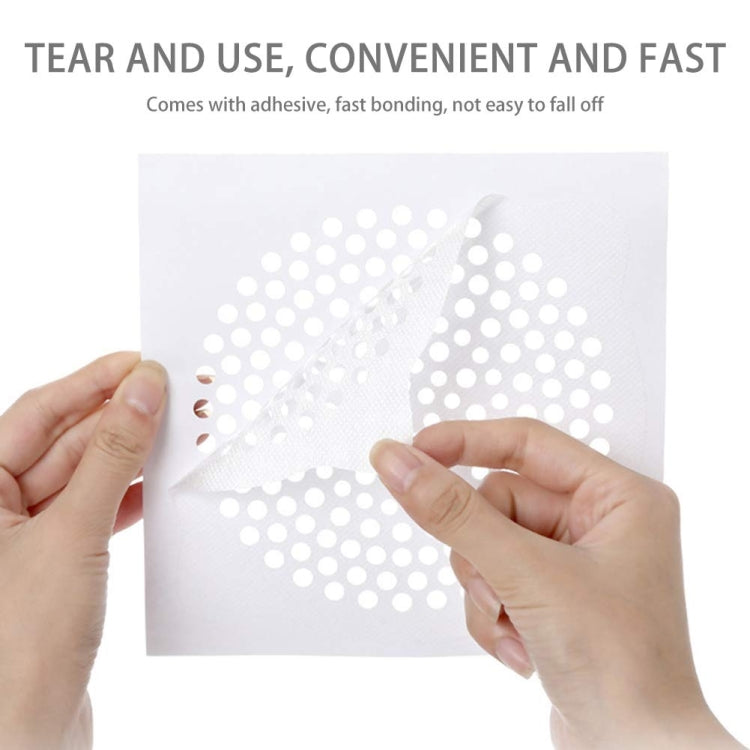 FASOLA 15pcs /Bag Sink Disposable Filter Sewer Mouth Non-woven Floor Drain Sticker, Spec: Large Hole