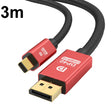 3m Version 2.1 Mini DP To DP Cable Monitor Computer Video Adapter Cable 30AWG OD6.3MM -  by PMC TechLife | Online Shopping South Africa | PMC TechLife | Buy Now Pay Later Mobicred