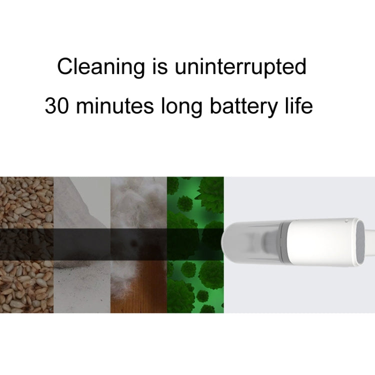 Portable Handheld USB Charging Car Vacuum Cleaner, Color: Wired Black