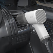 Portable Handheld USB Charging Car Vacuum Cleaner, Color: Wired Black