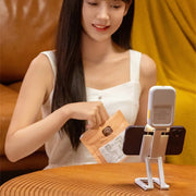 D2 Pro Mini RGB Fill Light Pocket Light with Mobile Phone Holder(White)