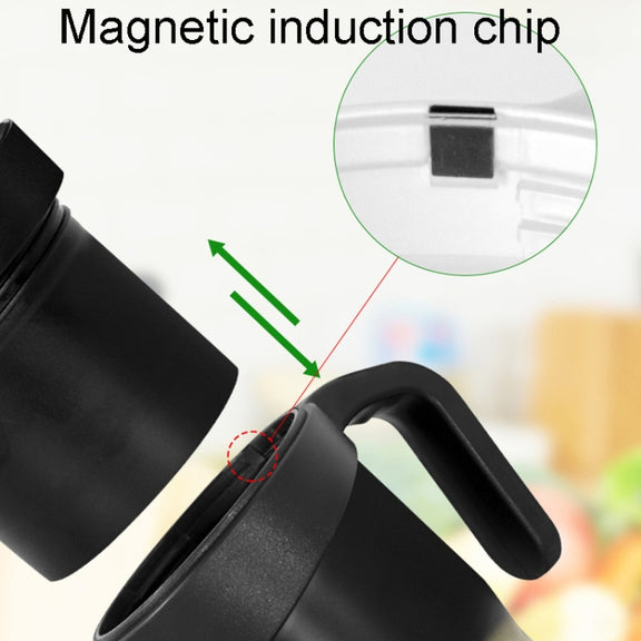 Portable Mini Electrical Extractors USB Charging Multifunctional Juicer(Black)