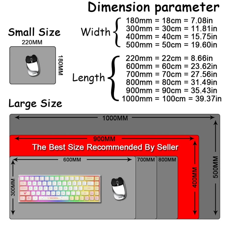 Large Abstract Mouse Pad Gamer Office Computer Desk Mat, Size: 300 x 800 x 2mm(Abstract Fluid 23)