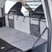 Car Camping Bed Folding Board SUV Rear Row Extension Board For Tesla, Color: Gray Embossed