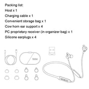 Lenovo ThinkBook UC100 Neckband Dual Wireless Bluetooth Earphone Cell Phone Computer Simultaneous Connection