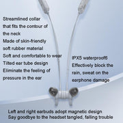 Lenovo ThinkBook UC100 Neckband Dual Wireless Bluetooth Earphone Cell Phone Computer Simultaneous Connection