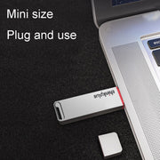 Lenovo Thinkplus TU100Pro USB3.1 Solid State Flash Drive High Capacity Metal USB Memory Disk, Size: 512G(Silver)