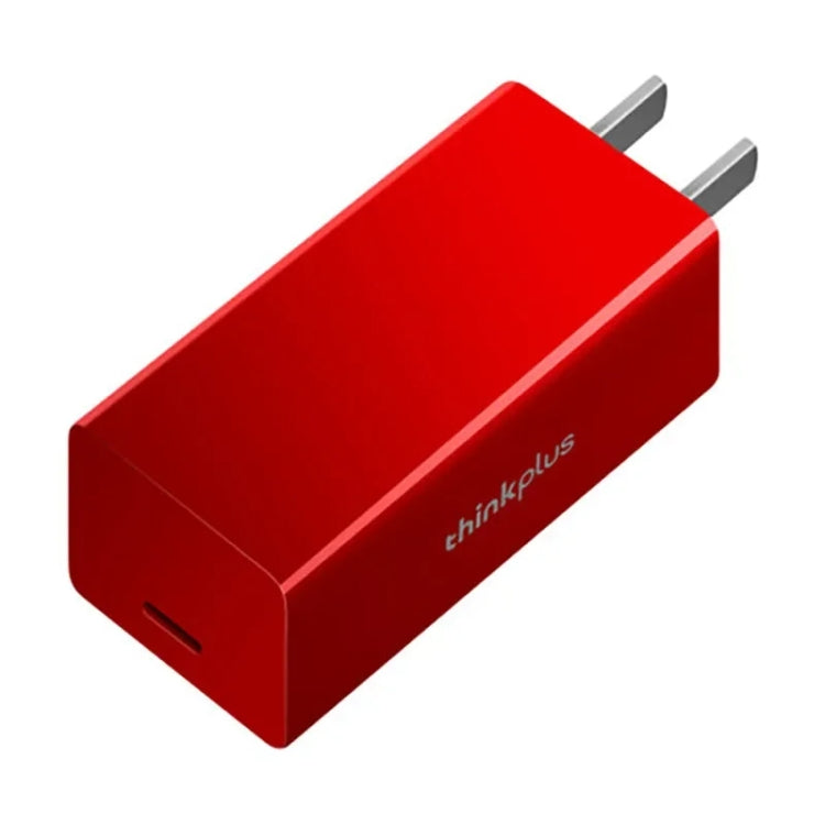 Lenovo Thinkplus GaN 65W PD3.0 QC3.0 Fast Charger Power Adapter For Notebook Mobile Phone���CN Plug(Red)
