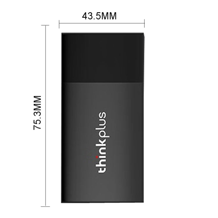 Lenovo Thinkplus US202 USB3.1 Compact And Portable Mobile Solid State Drive, Capacity: 512G