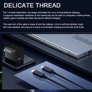 Lenovo Thinkplus Nano GaN USB-C/Type-C 65W Charger Mobile Phone Tablet Power Adapter,CN Plug