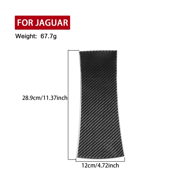 For Jaguar F-TYPE 2013+ Universal Left And Right Hand Drive Car Instrument Panel Sticker(Red)