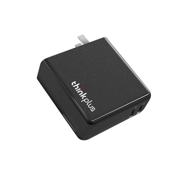 Lenovo Thinkplus 135W GaN Dual USB-C/Type-C Port Power Adapter Fast Charger