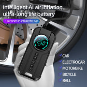 Car Wireless Inflatable Pump Electric Car Tyre 12V High Power Inflator(Upgrade)