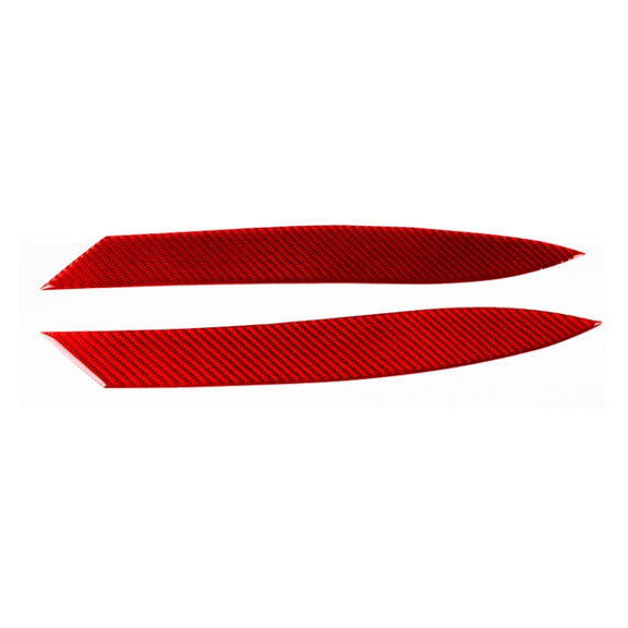 For Jaguar F-TYPE 2013+ Universal Light Eyebrow Sticker For Left And Right Drive(Red)