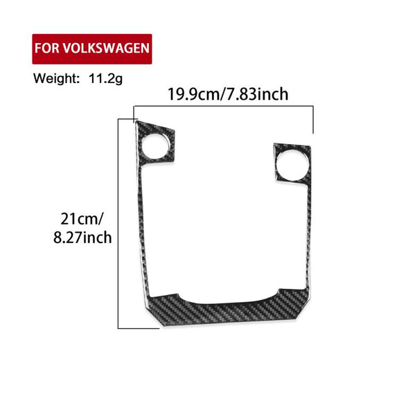 For Volkswagen Sagitar 2019-2023 B Model Left-Hand Drive Gear Panel Sticker(Red)