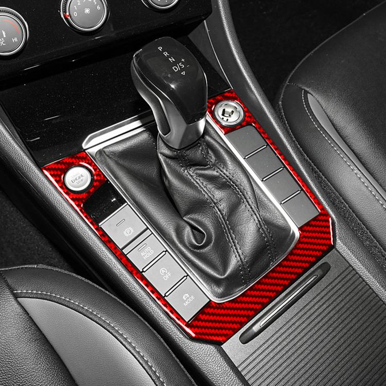 For Volkswagen Sagitar 2019-2023 B Model Left-Hand Drive Gear Panel Sticker(Black)