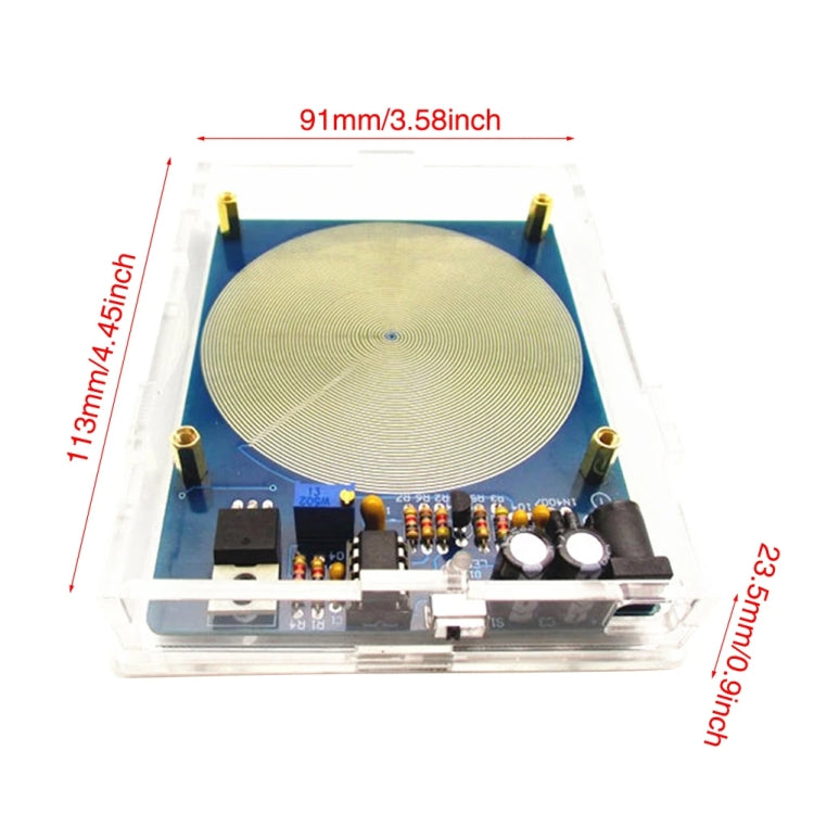 With USB Power Line 5W Schumann Generator 7.83Hz Low Frequency Pulse Generator