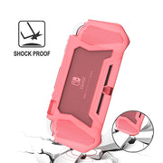 For Nintendo Switch Lite Full Cover Protective Shell TPU Console Case(Pink)