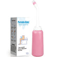 500ml  Portable Travel Bidet Bodily Peri Wash Bottle For Postpartum Care(Pink) - free shipping - PMC TechLife - Order now!