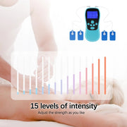 Multifunctional Low Frequency Pulse Meridian Physiotherapy Massage Instrument, Color: White Upgrade