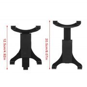 Car Dashboard Silicone Suction Cup Rotatable Tablet Four-claw Holder(Black)