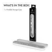 AahStyle PT121 For Apple Pencil 1 / 2 Magnetic Storage Convenient Pen Box(Blue)