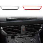For Volkswagen Sagitar 2019-2023 Left-hand Drive Central Control Air Outlet Sticker(Black)