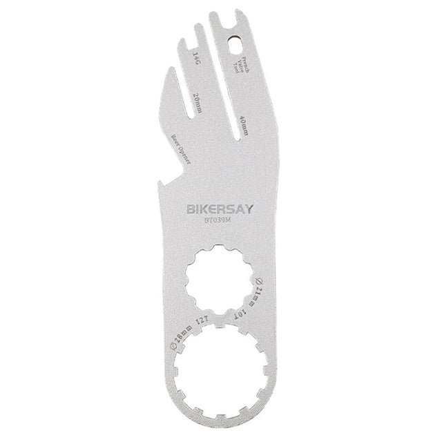 BIKERSAY BT039M 7 In 1 Bicycle Disc Brake Piece Correction Multifunction Wrench Repair Tools